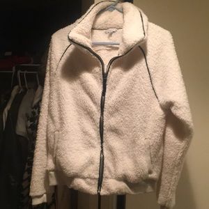 Cream AE Sherpa Jacket